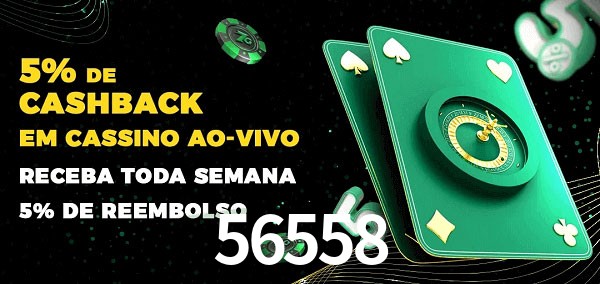 Promoções do cassino ao Vivo 56558